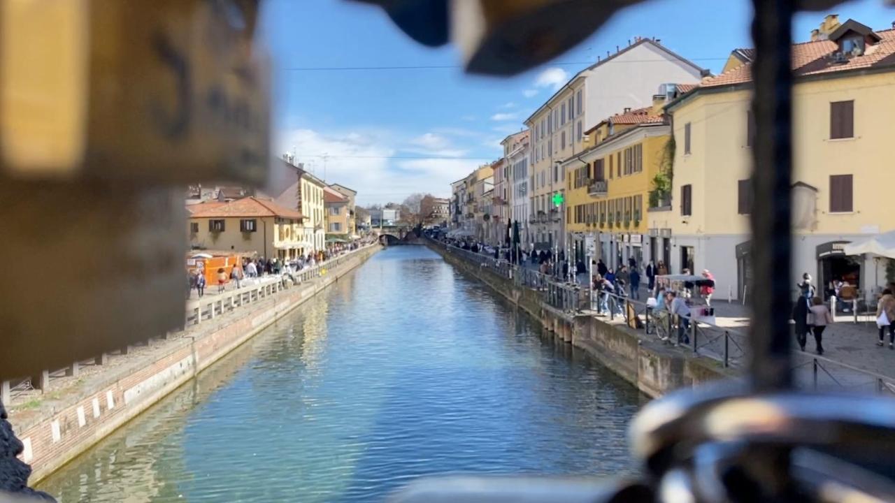 Canal View Historical Apartment Milano Esterno foto